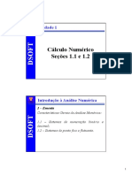 Seção 1.1 e 1.2 - Cálculo Numérico.pdf