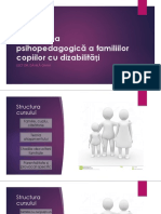 Consilierea Psihopedagogică A Familiilor Copiilor Cu Dizabilități - Aprilie 2018 PDF