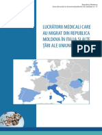 Lucratorii Medicali Din R. Moldova Care Au Migrat Spre Italia Si Alte Tari Ale Ue PDF
