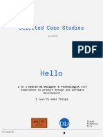 Selected Case Studies Work - Lou Kishfy - May2020 PDF