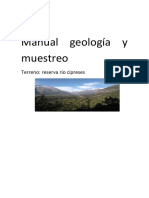 Informe Geología y Muestreo