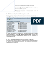 MM - Categoría de valoración y determinación de cuaentas