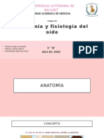 Anatomía de Oído