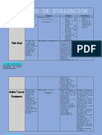 Cuadro Comparativo - Métodos de Evaluación