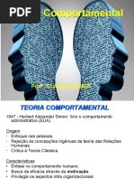 ABORDAGEM COMPORTAMENTAL