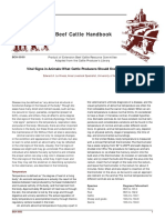 Beef Cattle Handbook: Vital Signs in Animals: What Cattle Producers Should Know About Them
