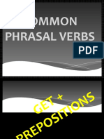 Common Phrasal Verbs