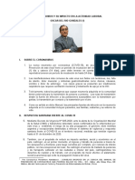 Articulo - Los Derechos Laborales y El Coronavirus