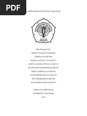 Laporan Praktikum Ilmu Usahatani