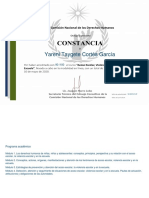 Acoso - Violencia - Escolar - Constancia - AEVEyE PDF