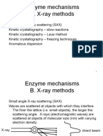 Enzyme Mechanisms B. X-Ray Methods