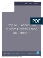 Drop All - Accept few custom FirewallD zone on Centos 7 _ Alexander Molochko