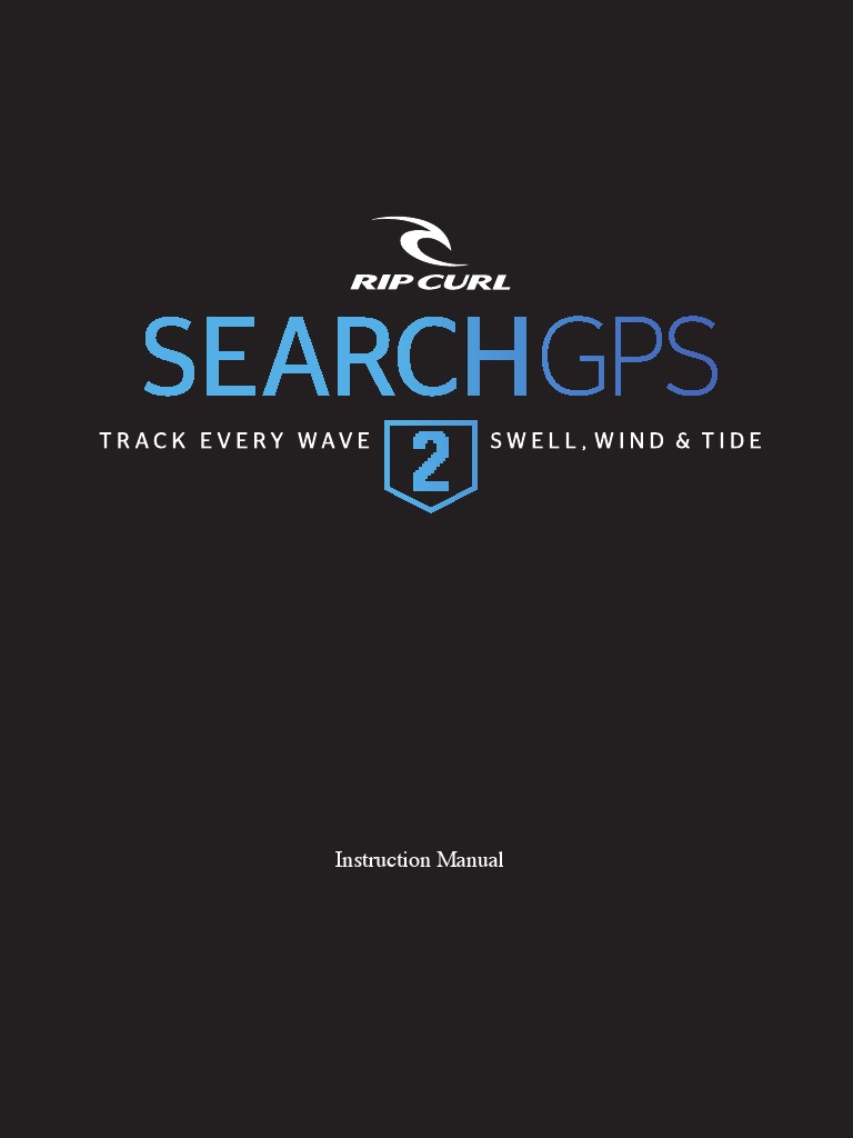 rip curl gps 2 watch instructions