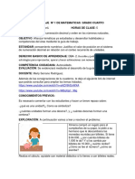 Guias de Aprendizaje Matematicas 4º PDF