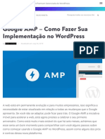 Google AMP – Como Fazer Sua Implementação no WordPress