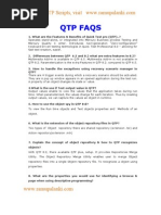 QTP Faqs