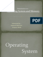 Operating System and Memory: Presentation On
