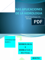 Aplicaciones de la hidrología en obras de infraestructura