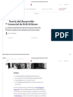 2 La Teoría Del Desarrollo Psicosocial de Erik Erikson PDF