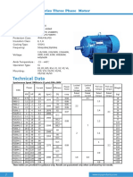 Y Three Phase Motor