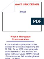 Summary Microwave Link Design