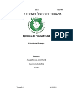Ejercicios de Productividad PDF