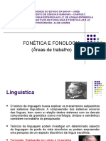 6 Áreas de Trabalho - Fonética e Fonologia