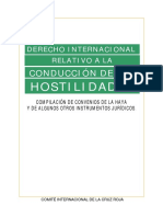 DI. Relativo A Conduccion de Hostilidades CICR (Instrumentos Juridicos)