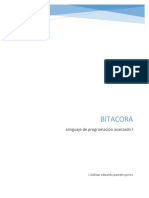 Bitacora 3