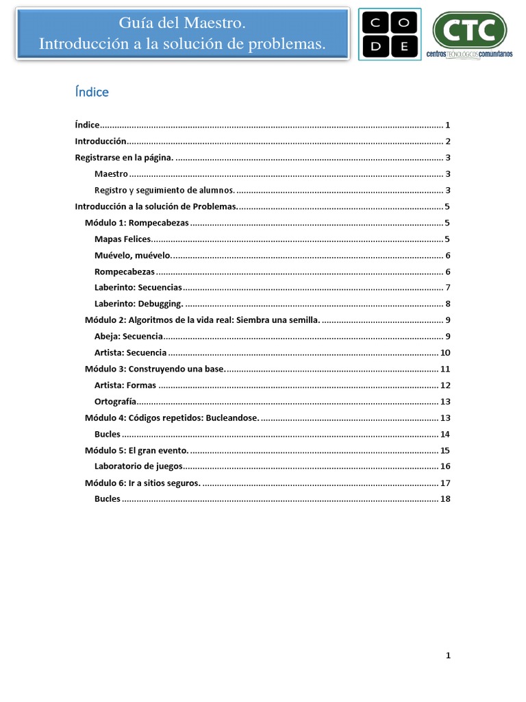Guía para Maestros en Code.org | PDF | Algoritmos | Miel