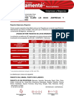 Paquetes Claro Ldi 00444 - Empresas y Negocios