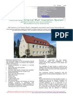 Rockshield External Wall Insulation System: Système D'Isolation Pour Murs Extérieurs Wärmedämmung Für Außenwand