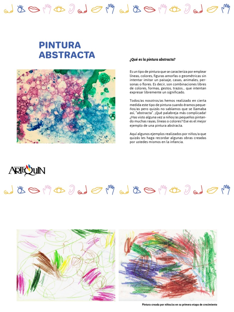 Introducción a la Pintura Abstracta | PDF | Pinturas | Medios de arte
