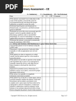 Humpty Dumpty Fall Assessment Scale | PDF