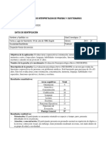 Neuropsi Breve Informe - Kirsteen Pulido PDF