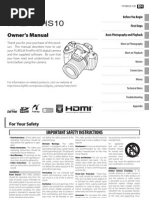 Download Fujifilm FinePix HS10 by Mario Fecchio SN45939491 doc pdf