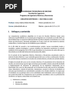 Circuitos eléctricos I 1P-20H