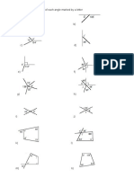 Calculate The Size of Each Angle Marked by A Letter