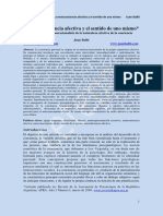 La Metaconciencia Afectiva y El Sentido de Uno Mismo PDF