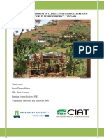 Farm-Level Assessment of Climate Smart Agriculture (Csa) PDF