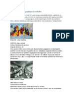 Diferentes tipos de pandemias mudiales