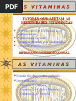 Biologia PPT - Vitaminas V