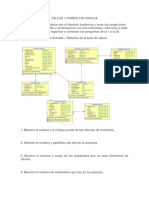 Taller 1 Consultas Oracle Con Developer PDF