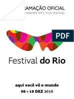 Programação Festival do Rio 2019