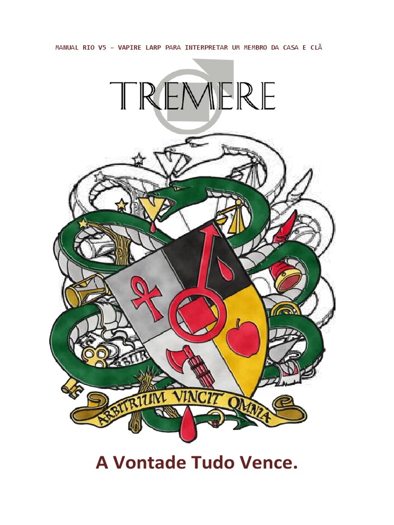 Manual da Casa Tremere: Vontade e Magia | PDF | Feitiçaria | Hermetismo