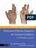 Pocket Handbook of Particularly Effective Acupoints For Common Conditions Illustrated in Color