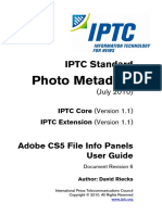 IPTC Standard Photo Metadata PDF