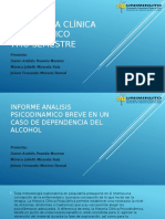 Exposicion Psicologia Clinica Caso Dependencia Alcohol