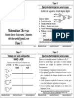 Matemáticas Discretas: Clase 11