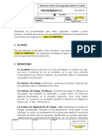 PRC-SST-021 Procedimiento para Permisos de Trabajo